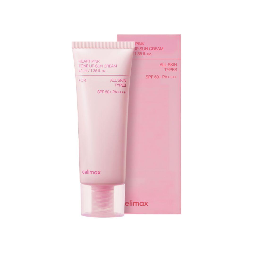

Celimax Heart Pink Tone-Up Sun Cream SPF50+ PA++++ 40ml 40ml