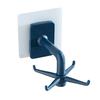 4-claw Wall Hooks Cooking Tool Spoon Storage Holder Self Adhesive 360° Swivel Multi-functional Kitchenware Hanger Bathroom