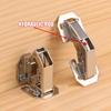 12-2PCS Stainless Steel Cabinet Hinges 90 Degree No-Drilling Hole Cupboard Door Soft Close Hinges Furniture Hardware Accessories