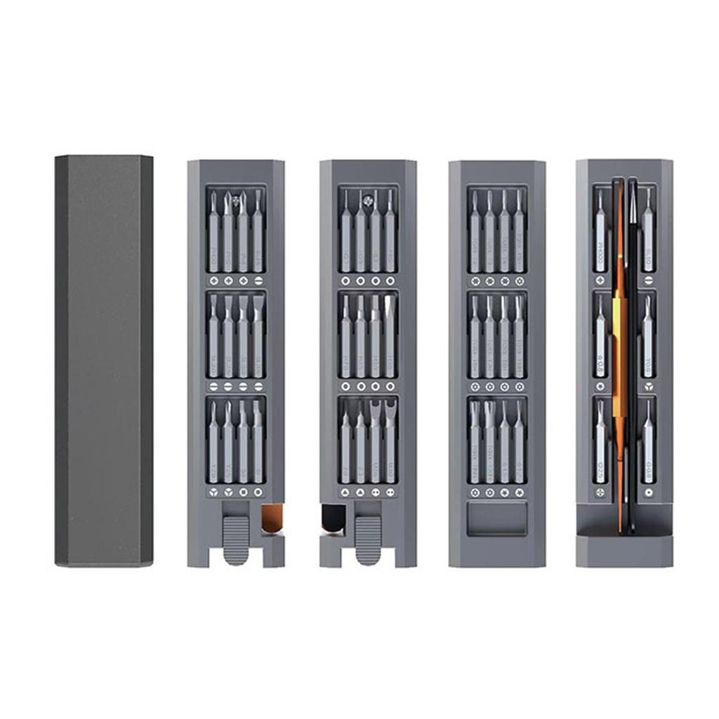 Screwdriver Kit 44 In 1 Precision Magnetic Bits Dismountable Screw Driver Set Mini Tools Cases For PC Phone Computer