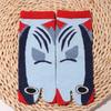 Wal Lustige Fisch-Kniestrümpfe Haifisch Zehentrenner-Socken Bequeme Zwei-Zehen-Socken Hausschuhe