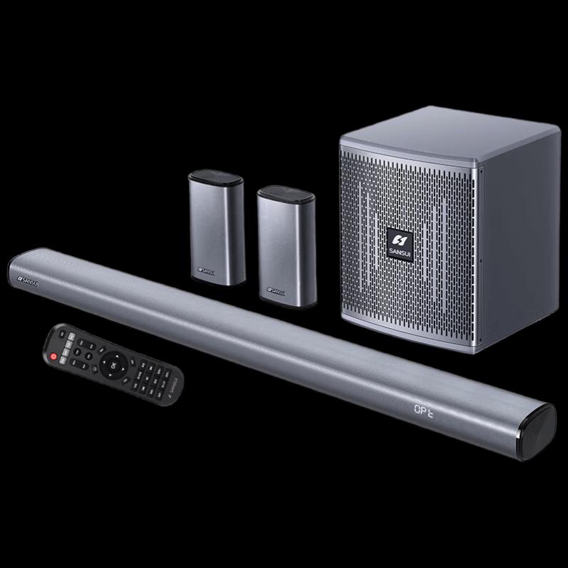 

SANSUI DV-91K 5.1 Channel Wireless Home Theater Soundbar System