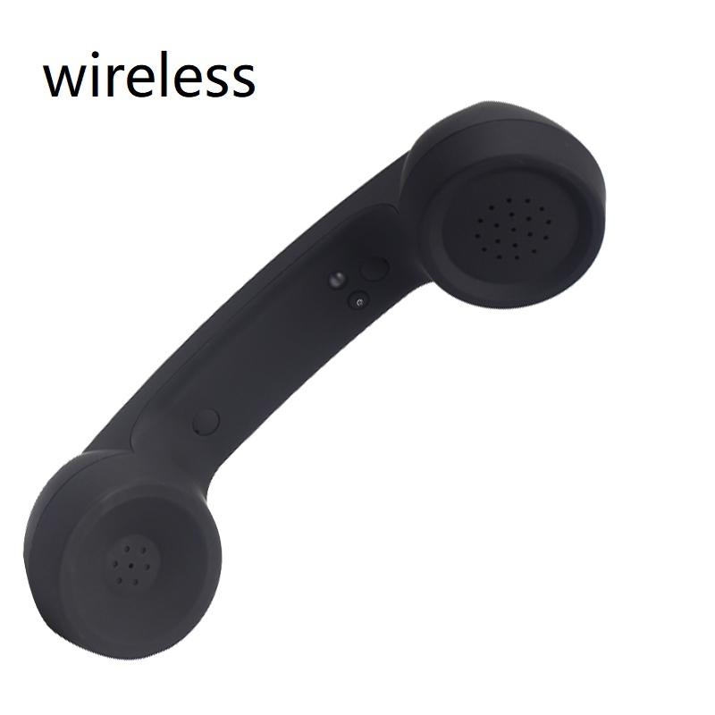 Wireless Bluetooth Retro Stereo Handset Radiation-proof Handset Receiver Headphones For A Mobile Phone With Comfortable Call