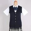 Japanese Girl College Students Sweater Waistcoat V-neck JK Uniform Knitted Cardigan Vest Campus Spring And Autumn Daily Clothes