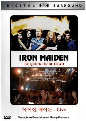 DVD IRON MAIDEN  Iron Maiden Be Quick or Be Dead Im PMD17 Japan ObiRock Used