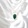 Green Onyx Gemstone 925 Sterling Silver Jewelry Handmade Pendant Bridesmaid Gift PP-56-21