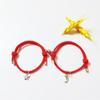 Handwoven Star and Moon Magnet Attraction Couple Bracelets - Adjustable Unisex Design