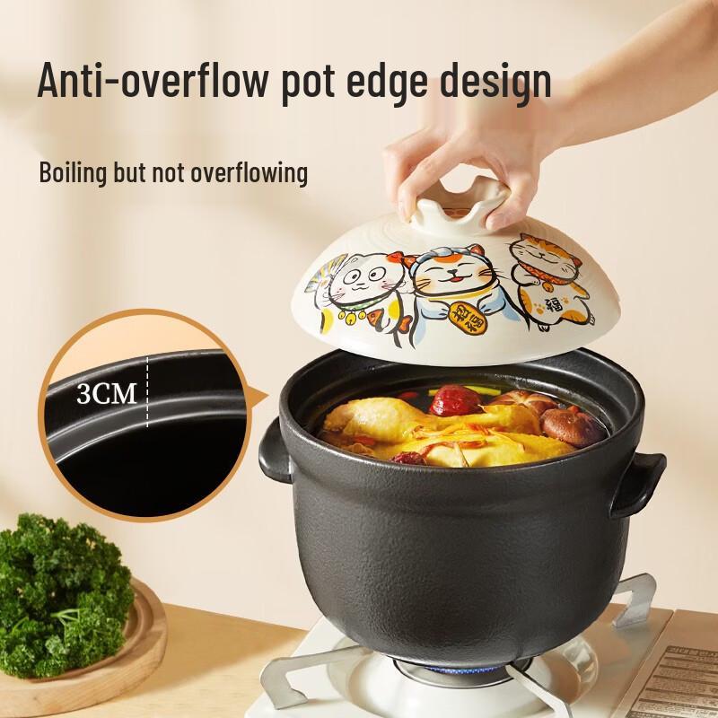 COOKER KING Ceramic Casserole Pot