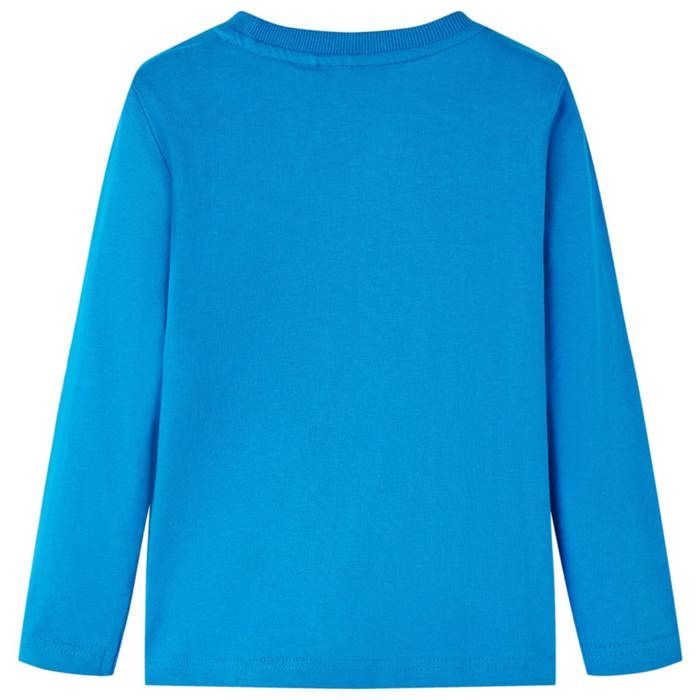 Kids' Long-sleeved T-shirt Cobalt Blue 92/104/116/128/140