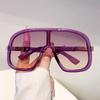 Oversized Goggle Women New in Fashion Multi-color Windproof Shades Trendy Luxury Brand Design Outdoor Casual Sun Glasses