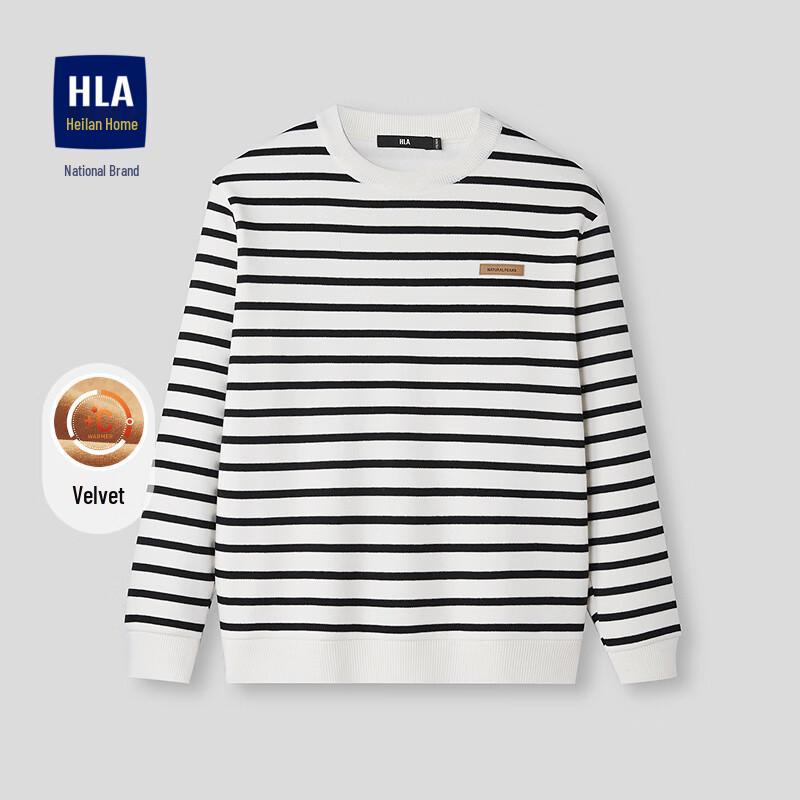 

HLA Men s Soft Fleece-Lined Crew Neck Knit Pullover 180(52)