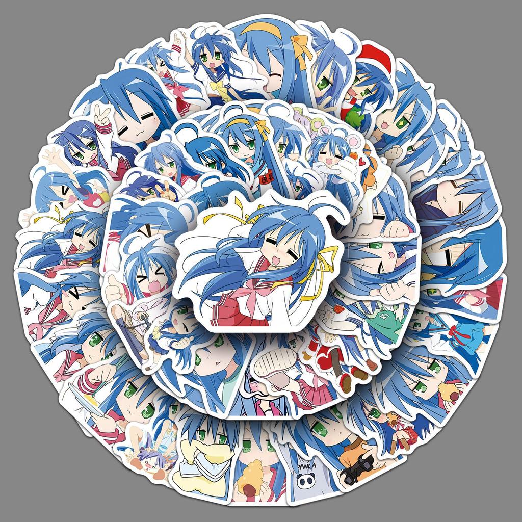 50 Graffiti Stickers Personalized Cartoon Japanese Comics Decorative Mobile Phone Case Suitcase Stickers