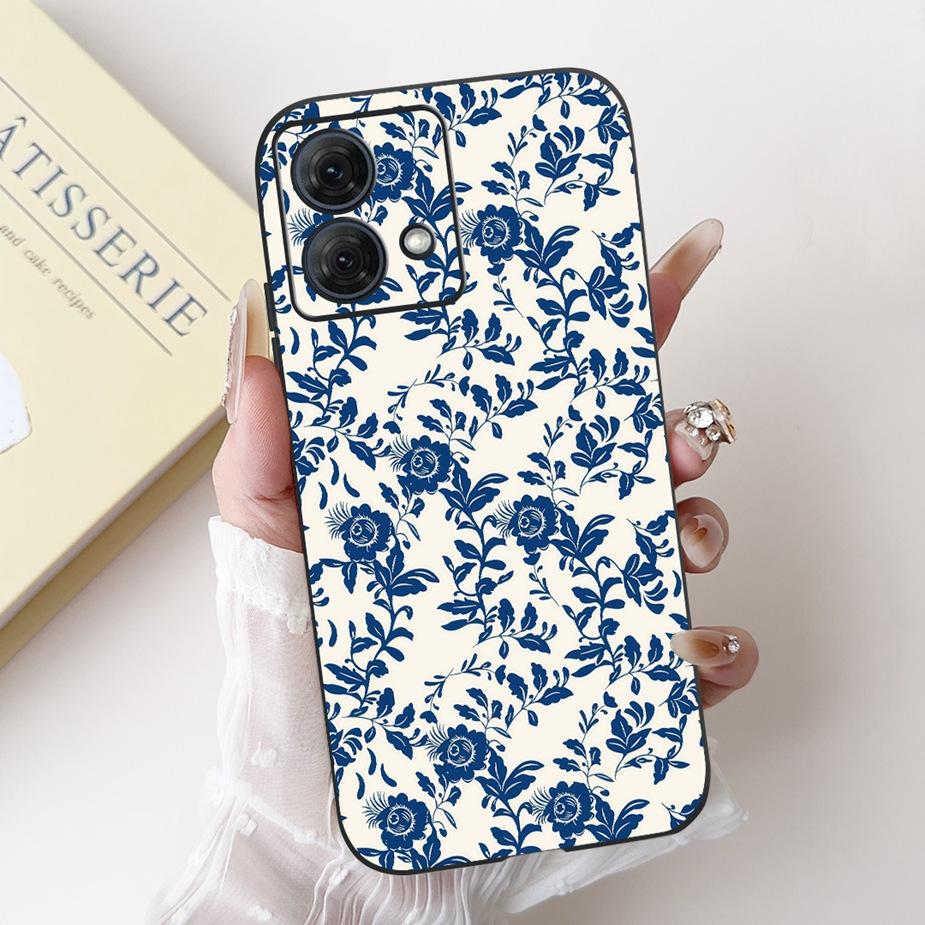 For Motorola Moto G54 5G Case XT2343-1 Luxury Candy Painted Cover Soft TPU Phone Case For Motorola G84 G 54 MotoG54 MotoG84 Bags