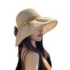 New Hat for Women's Spring and Summer Beach Vacation Sun Protection Korean Style Versatile and Elegant Fisherman's Hat Sun Hat
