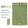 Ultralight Portable TPU Inflatable Camping Pad - Moisture-Proof, Single/Double, Foot-Press Design