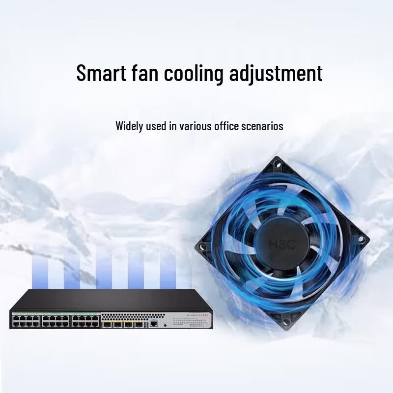 H3C S5024PV5-EI-HPWR 24-Port Gigabit PoE Managed Switch