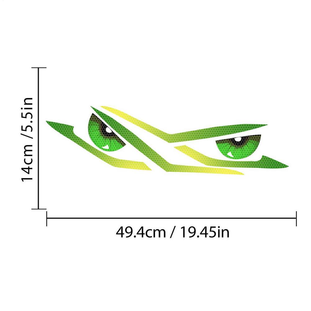 Car Headlight Sticker Light-Transmitting Automotive Stickers Car Body Decoration Vehicle Decorations Scratch-Resistant Window