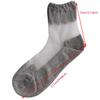 Summer Ladies Lace Embroidery Silk Transparent Glass Crystal Socks Breathable Stretch Women Socks 1 Pair Outdoor Casual Wear