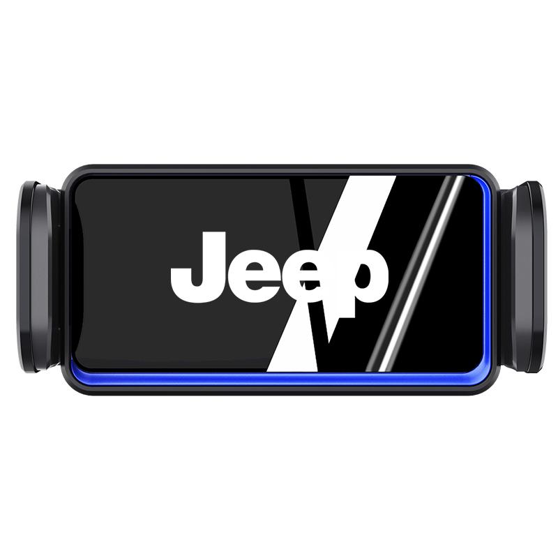 New 1pcs Car Mobile Phone Holder Support Car Cell Phone Holder For Jeep Wrangler Grand Cherokee Compass Renegade Cherokee Gladiator