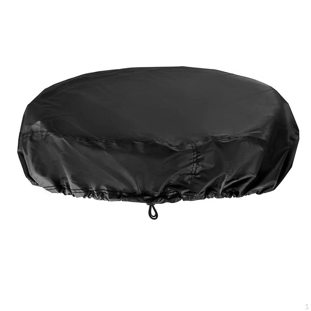 55 Liter Drum Cover Dustproof with Drawstring Elasticized for