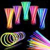 Fiore Felice Fluorescent Glow 100 8 Glow Chemical with Connecting Perfect for Summer School Cultural Fireworks Night and Concerts Glow-Up Bracelets,