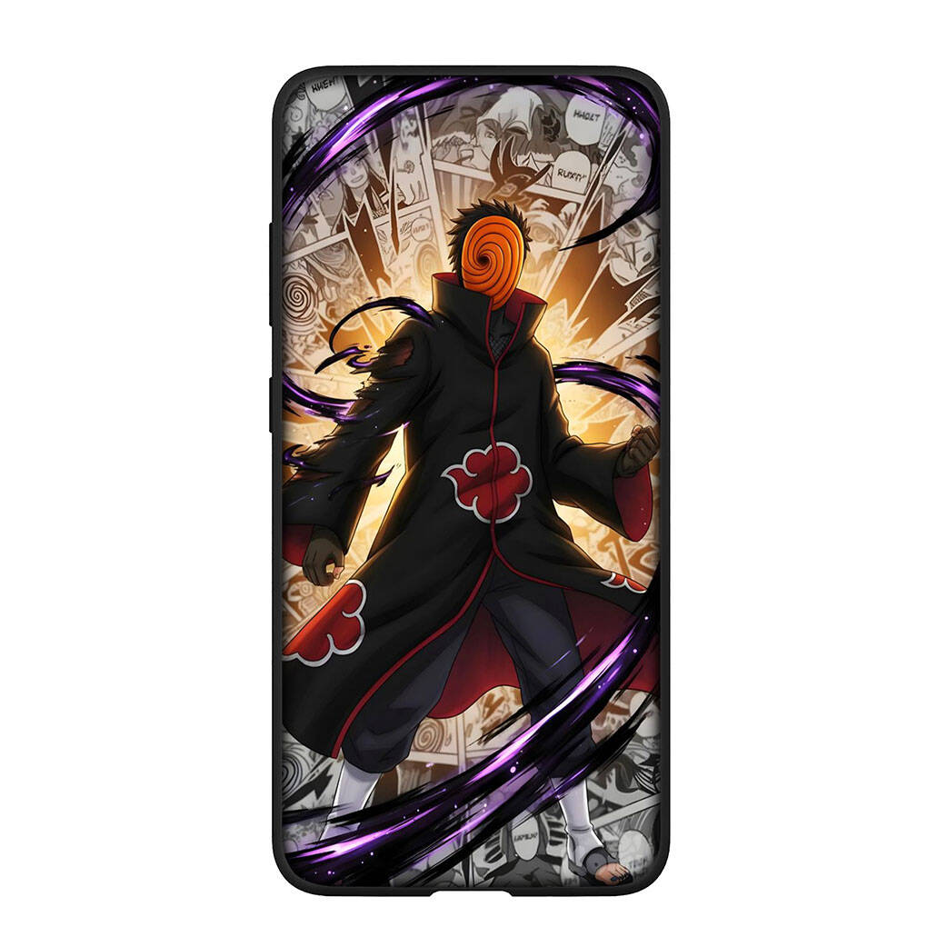 Phone Case for iPhone 17 15 16 Plus Redmi Note 14 12 11 13 Pro Max Huawei P30 P20 Lite OPPO A60 A40 A80 A38 A54 Narutos Funda Tobi Uchiha Obito Cover