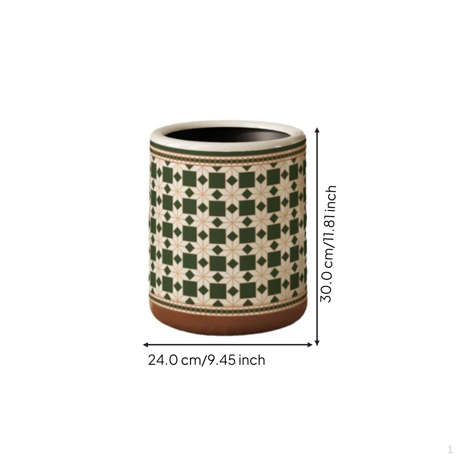 Large Capacity Trash Can, Modern Light