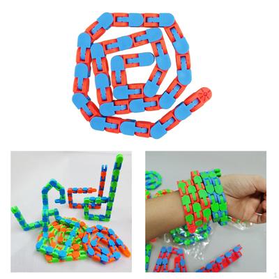 1pc Sensory Toys Wacky Snake Cube Twist Puzzles for Kids Party Favors Fillers