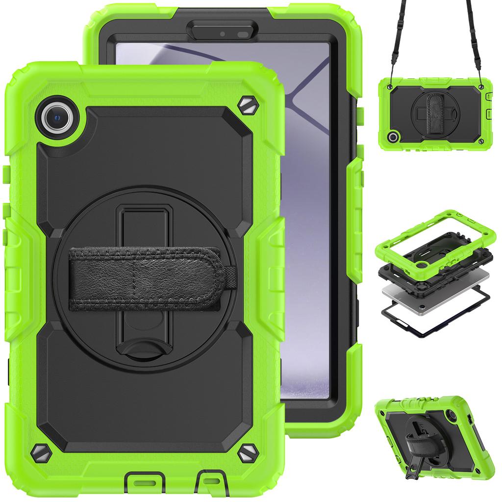 With Screen Protector Case For Universal Samsung Galaxy Tab A11 A9 8.7" SM-X133 X135 X110 X115 X117 Hybrid Stand Cover
