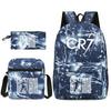 Jeugd Mode Rugzak Schoudertas Etui Kinder Student Schooltas 3-Delige Set