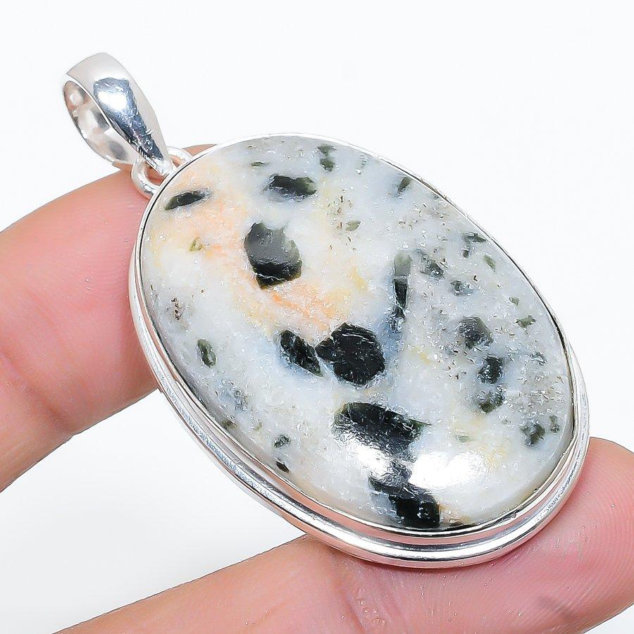

Chrome Diopside Handmade 925 Sterling Silver Gift Jewelry Pendant 2.05 Q5n21