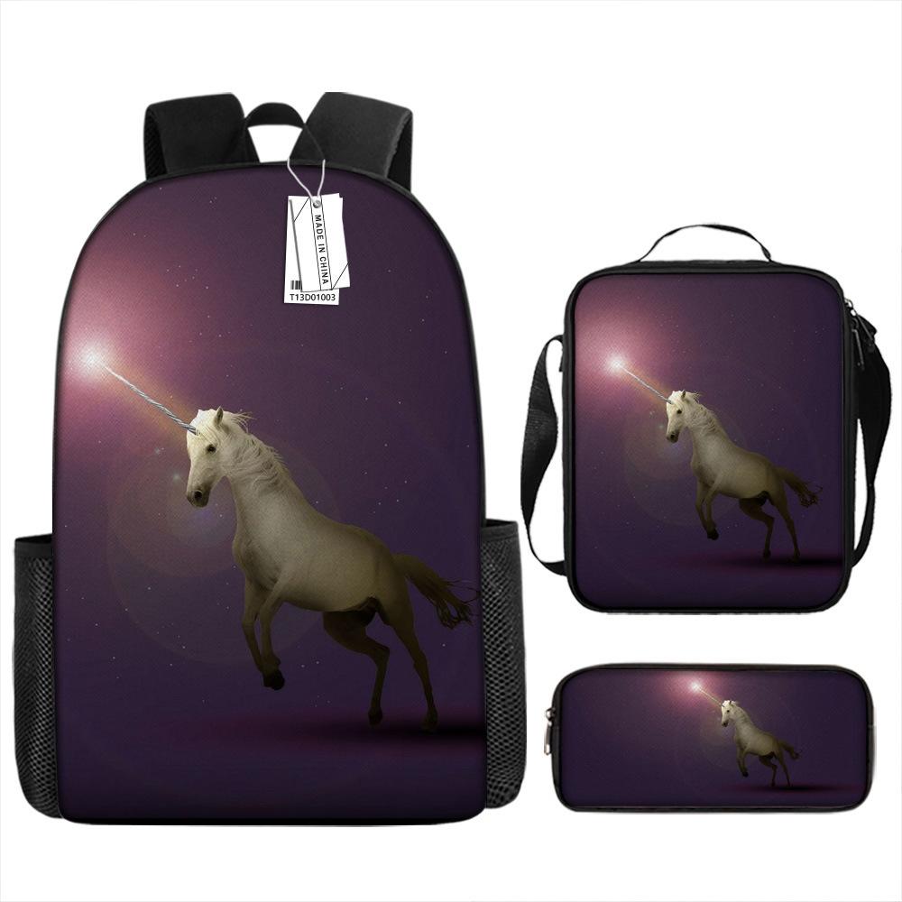 Kindergarten children's school bag unicorn primary school bag small class large class boys and girls reduce the burden of backpack