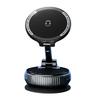 Magnetic Car Phone Holder Black Vacuum Suction Mount 360 Degrees Rotatable & Strong