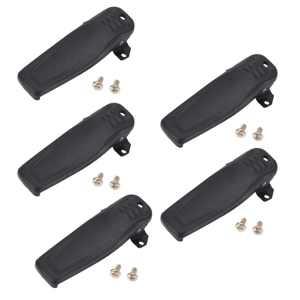 5PCS Intercom Belt Clips Portable Dual Way Radio Clip Replacement for Hytera TC 320