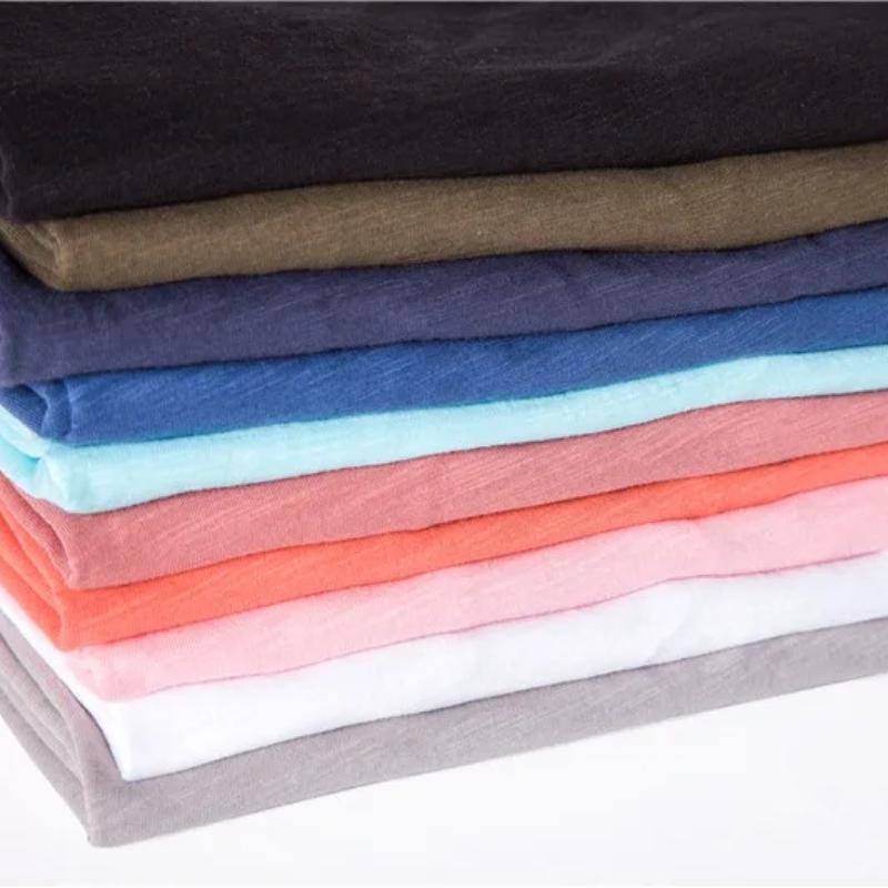 Summer Short Sleeve Cotton Tee Shirt Men V Neck Solid Sports T Shirts Men's Black White Tops