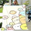 1pc Blanket Sumikko Gurashi2 Print Design, Lightweight Blanket for Sofa, Bed- Soft &Warm, Gift for All Seasons like Christmas, Halloween