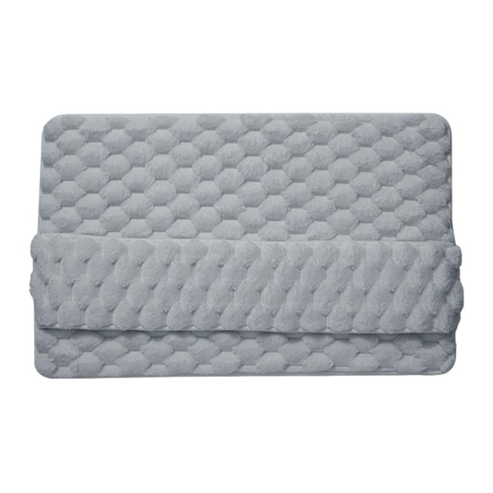 Memory Foam Bathroom Rug Thickened Absorbent Bathroom Mat 40x60cm Shower Floor Mat for Bathroom Floor & Tub