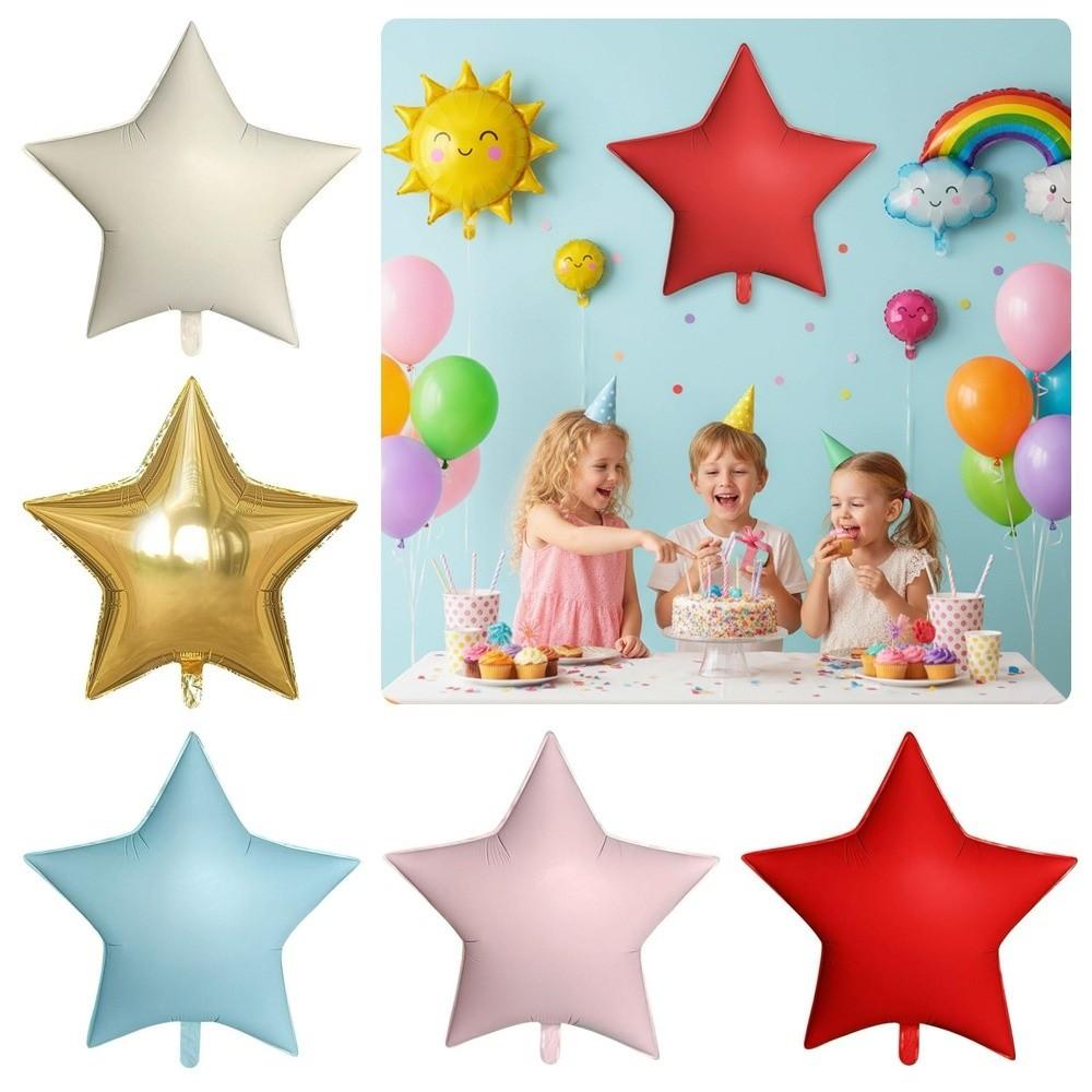 30 Inch Aluminum Film Balloons Solid Color Matte Finish Wedding Balloons Film Texture Birthday Party Balloons
