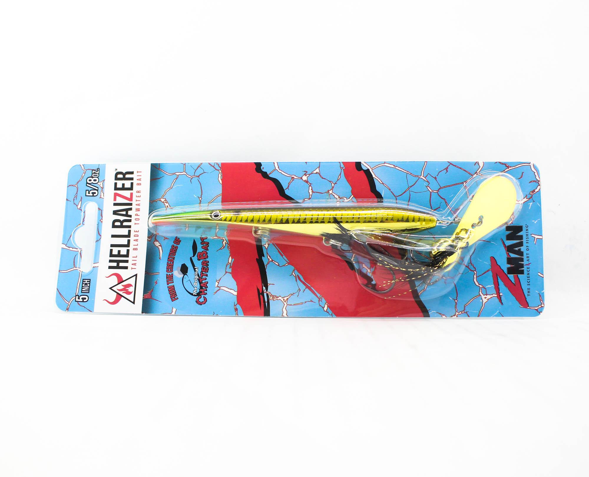 

Zman Hell Raizer Tail Blade Topwater Тонущая приманка Golden Boy (3499)