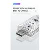 1/2PCS Car RGB LED Door Strobe Warning Signal Lights USB Magnetic Welcome Light Safe Anti-collision Emergency Lamp