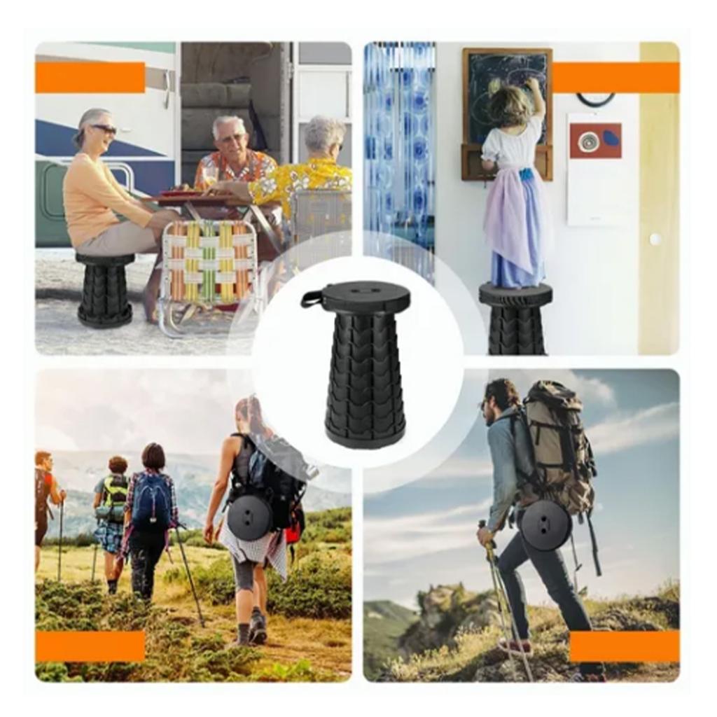 Wysuwane Składane Stołki Regulowane Wysokościowo Wytrzymałe Teleskopowe Stołki z Wysuwanym