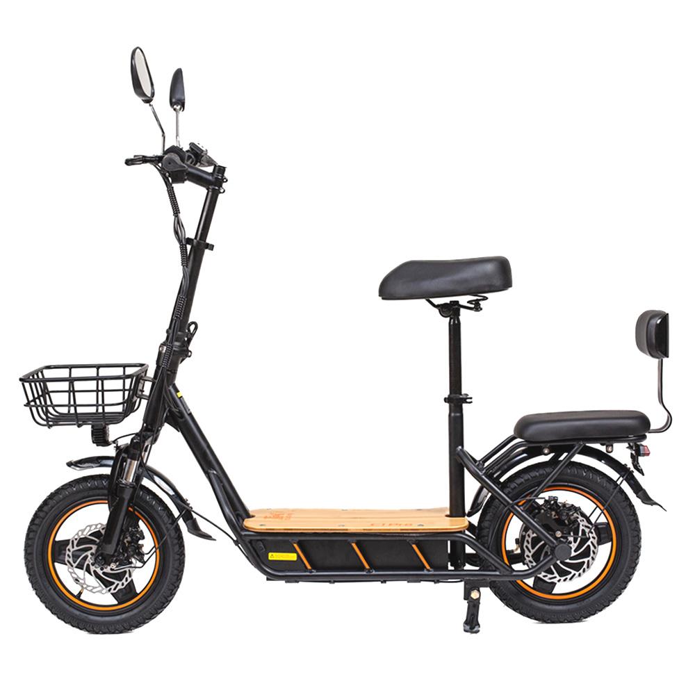 KuKirin C1 Pro Long Range E-Scooter 48V 26Ah Hochkapazitätsakku, 500W Motor, Duale Bremsen, 14" Große Räder Trekking E-Scooter