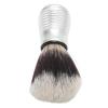 Shaving Brush Quick Drying Easy Cleaning Lightweight Curved Aluminum Alloy Handle Hair Salon Tool