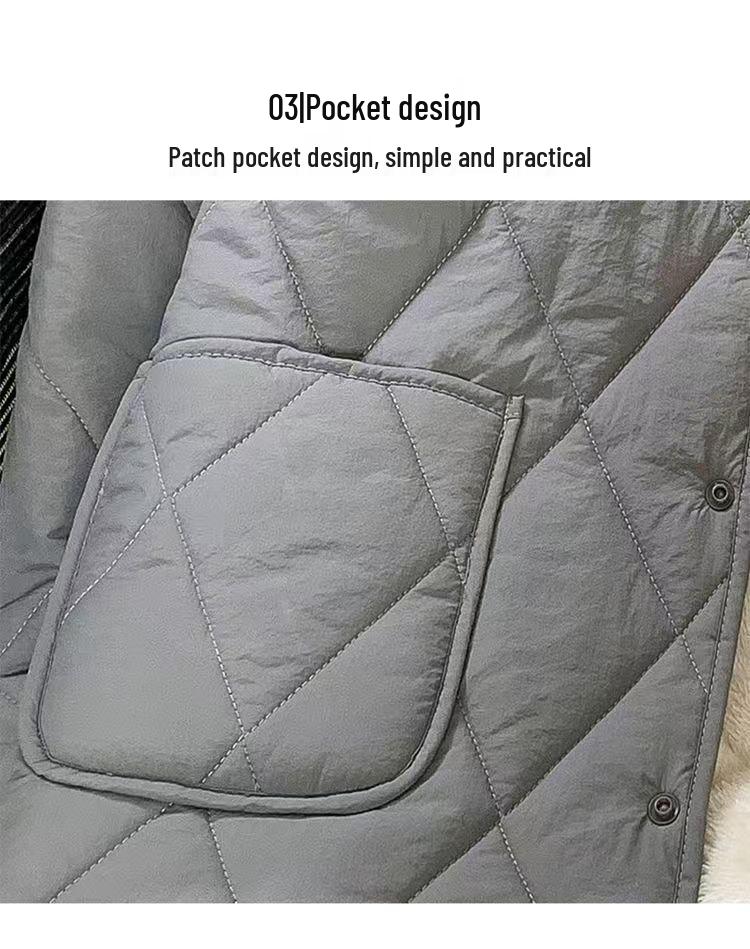 Herren Übergröße Gepolsterte Winterjacke - Fleecegefüttert, Verdickter Stehkragen, Stilvolle & Warme Freizeit-Oberbekleidung