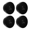 4PCS Handlebar Riser Bushings Replacement for Touring Electra Glide 1983 2025 Aluminium Alloy CNC Black Solid Handlebar