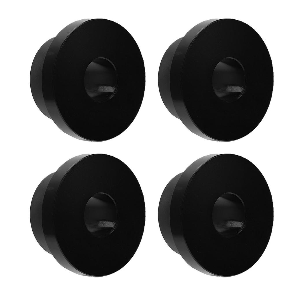4PCS Handlebar Riser Bushings Replacement for Touring Electra Glide 1983 2025 Aluminium Alloy CNC Black Solid Handlebar
