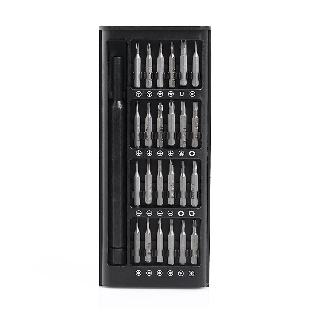Set of Precise Professional Screwdrivers 24W1 In a Plastic Case + GSM Tools + B-7000 Glue