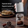 Portable Rechargeable Coffee Grinder: New Model with Hand-Crank & Electric Options for Freshly Ground Coffee