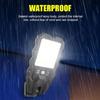 induction Solar Light Outdoor With 3 Mode Waterproof Motion Sensor Security Lighting LED Wall Street Lamp for Garden 108COB