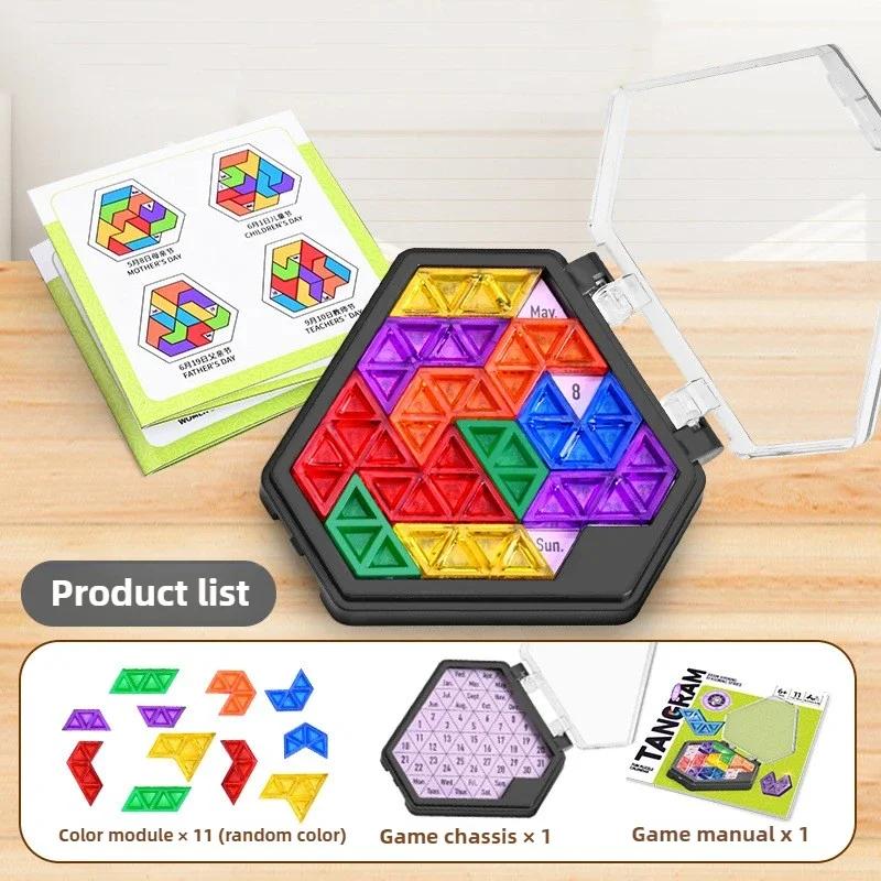 Calendar Puzzle Game Board Game Pocket Mini Toys Montessori School Education Learning Logic Game Sudoku Puzzle Challenges